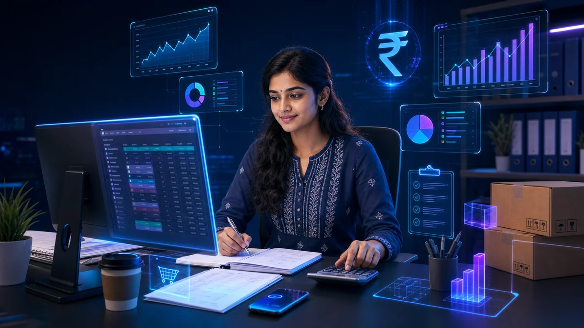 Digital accounting and business analytics learning