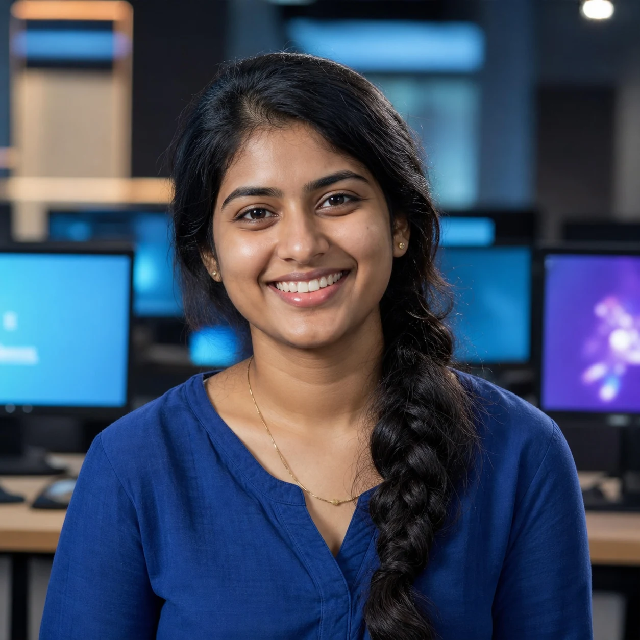 PGDCA student Riya Verma
